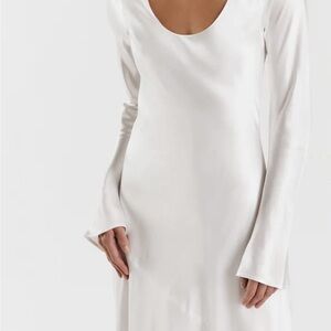DISSH Ivory Long Sleeve Dress